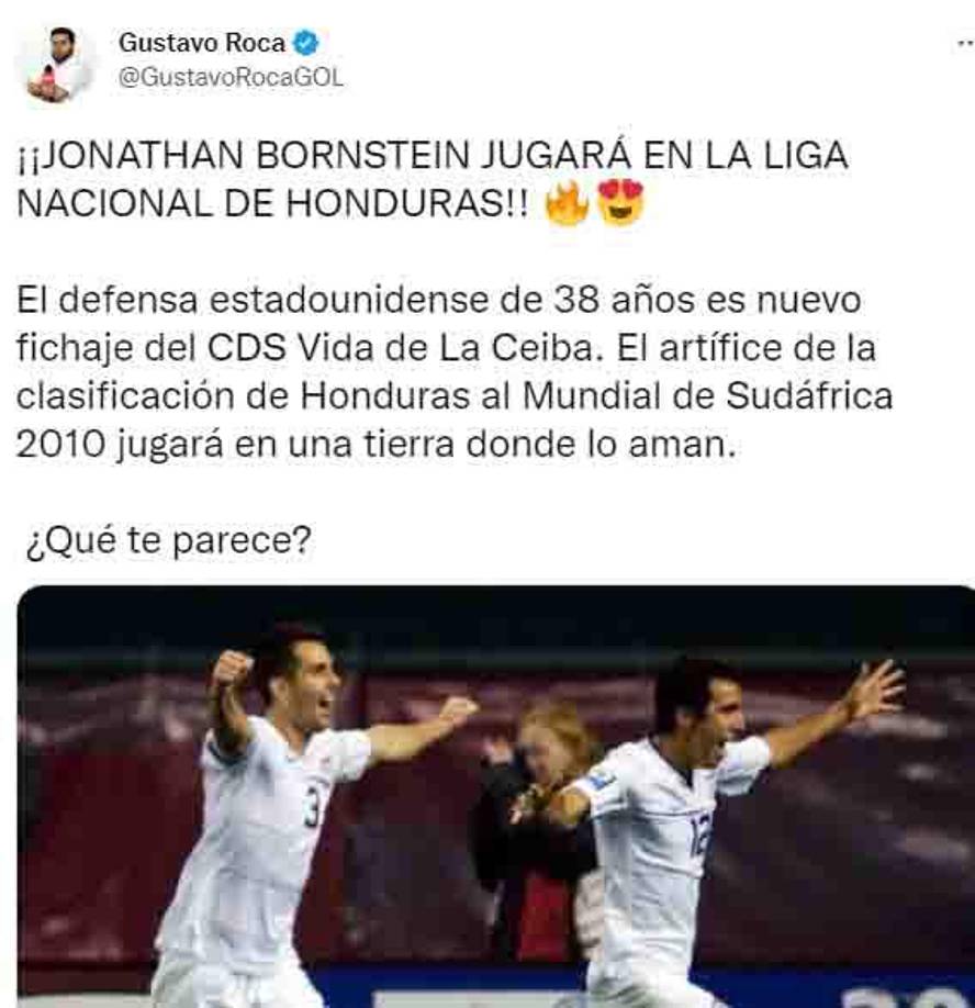 El fichaje de Jonathan Bornstein ha generado repercusión en la prensa nacional e internacional.