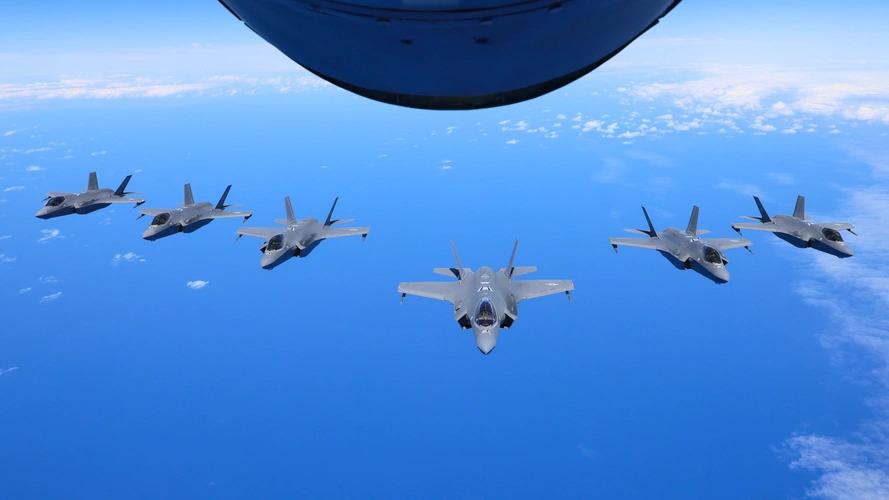 Así son los F-35, los cazas furtivos enviados por EEUU al Caribe