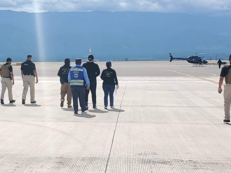 El hondureño Juan Ramón Matta Waldurraga llegó a Honduras tras ser extraditado desde Colombia.