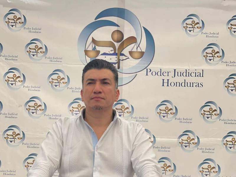El titular de la Corte Suprema de Justicia de Honduras, Rolando Argueta.