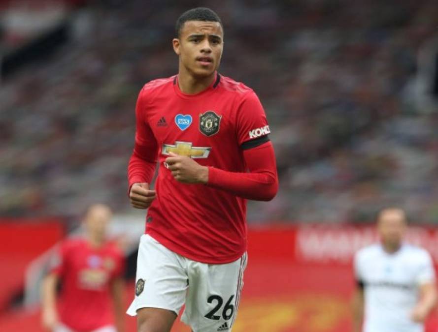 Mason Greenwood (19 años) - Delantero inglés del Manchester United.