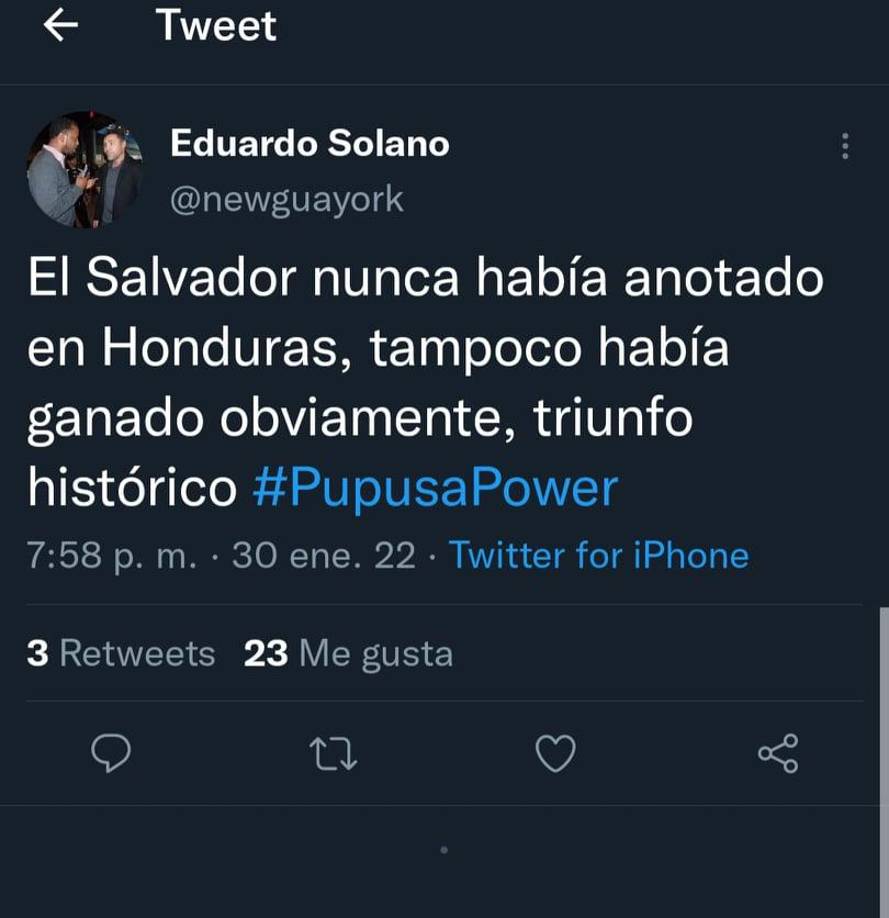 Eduardo Solano: El corresponsal de Diario LA PRENSA en Estados Unidos indicó que el triunfo de El Salvador en San Pedro Sula ha sido histórico.