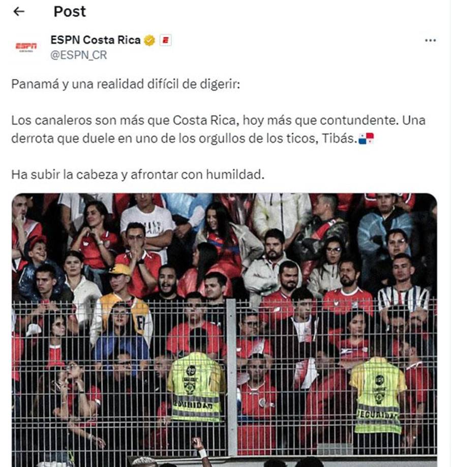 ESPN de Costa Rica.