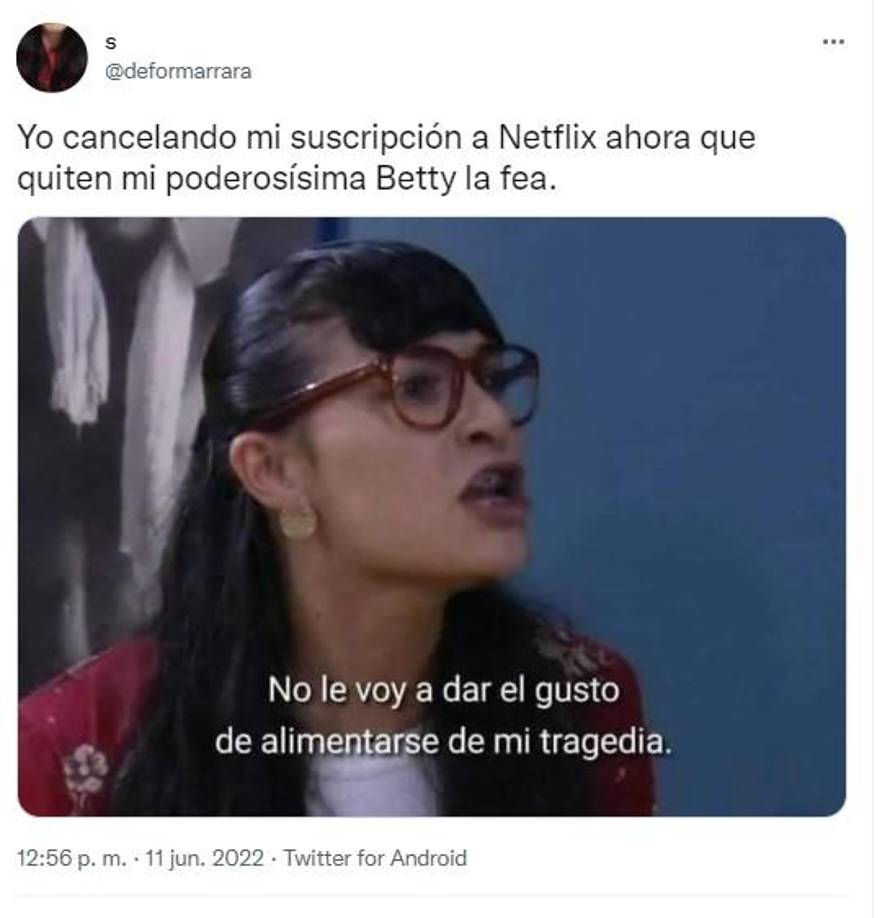 “Me mataron Doña Catalina”: los memes por la salida de Betty, la fea de Netflix