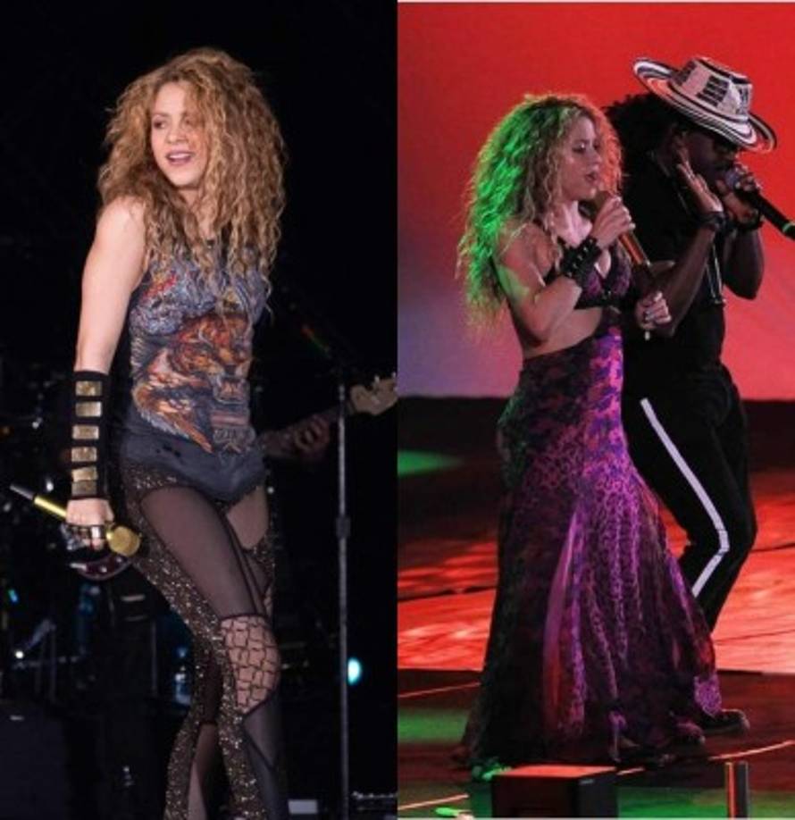 “¿Por qué me preguntas si estoy embarazada? ¿Estaba gordita anoche? ¿Se me ve pancita? Debe ser todo lo que comí, deben ser las arepas asadas que me comí”, dijo en broma.<br/><br/>(Foto a la izquierda tomada durante uno de sus conciertos en El Dorado World Tour)