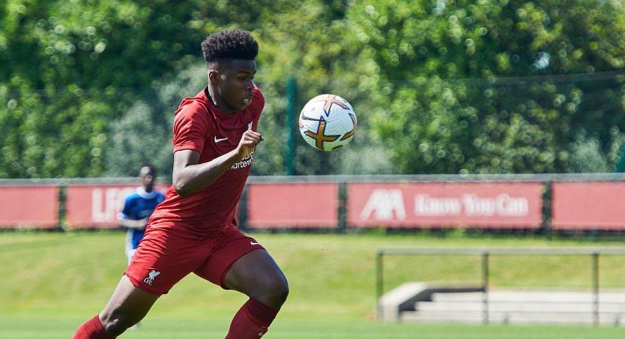 Keyrol Figueroa debuta con el Liverpool U-18 y Griezmann le deja su comentario