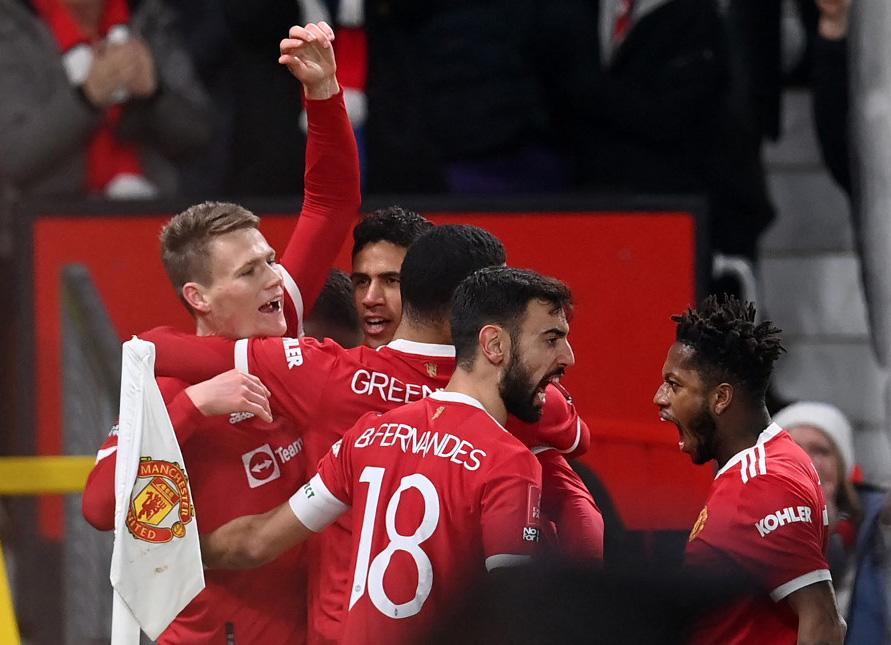 Manchester United completa dieciseisavos de la FA Cup tras vencer al Aston Villa