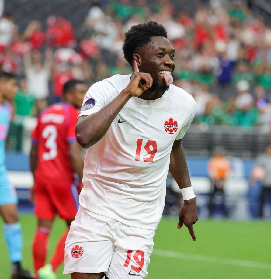 Alphonso Davies (Canadá) - Es la máxima figura de la selección canadiende. El lateral izquierdo del Bayern Múnich se fue de vacaciones tras jugar la final de la Concacaf Nations League.