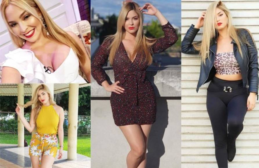 Elyza Villatoro, la hermosa salvadoreña aficionada al Olimpia que