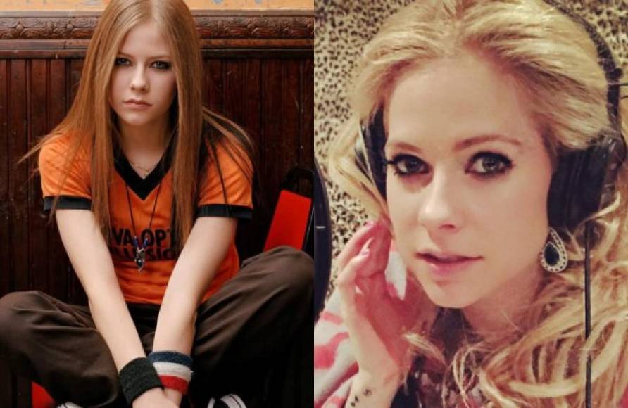 Avril Lavigne: La 'punk girl' saltó a la fama con un look rockero pero de pronto su imagen se transformó y comenzó a circular la teoría que la cantante había muerto y fue suplantada por una doble. Muchos aseguran que su voz no suena igual. Aunque nada más podría tratarse de los cambios que atraviesa todo adolescente...