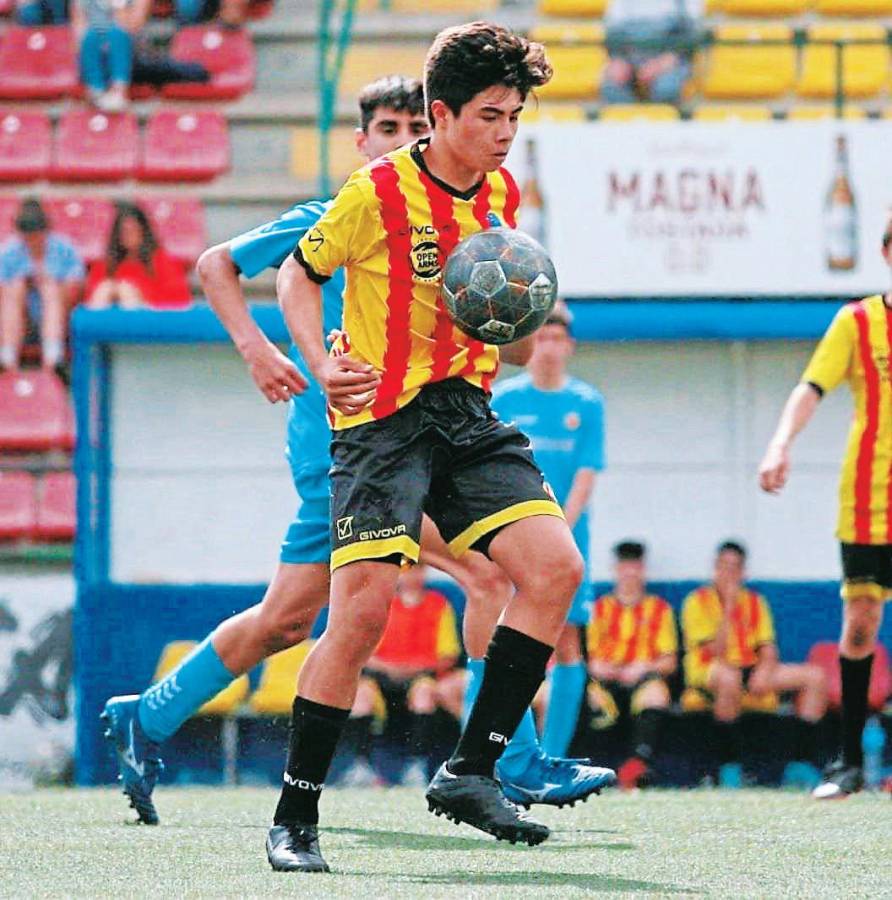 Joven sampedrano brilla en liga menor de España