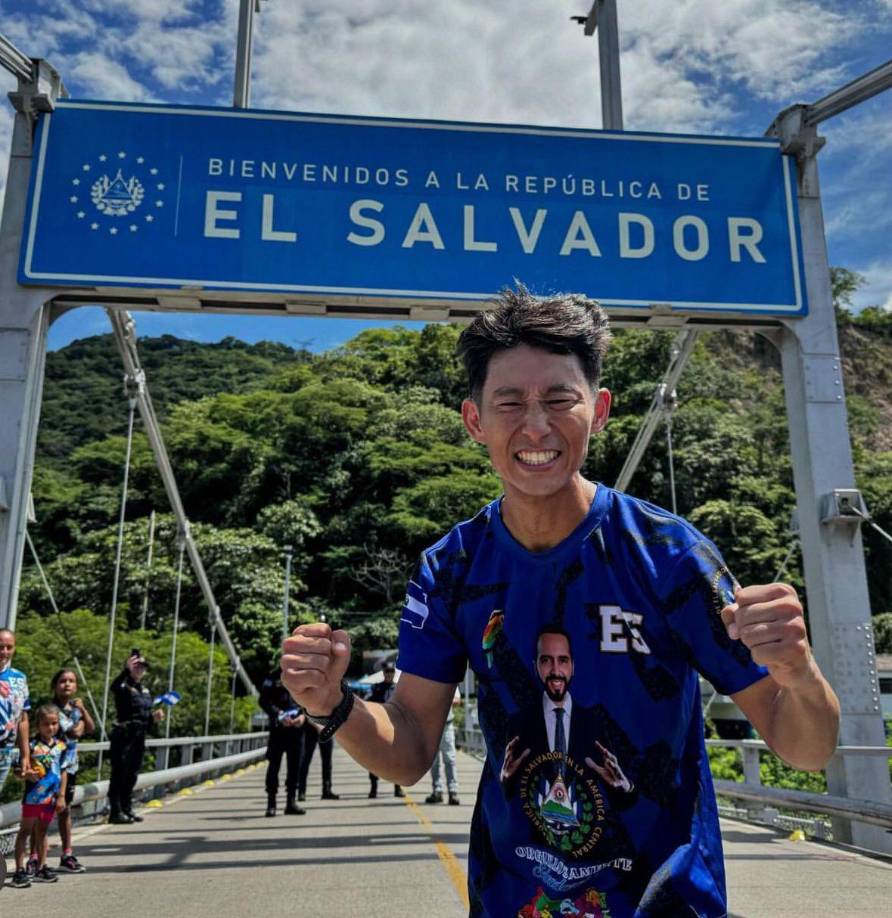 Es así que, Shin Fujiyama estaría ingresando a Honduras el día domingo 27 de octubre por el departamento de Ocotepeque, donde correrá hasta llegar a San Pedro Sula, tierra donde habita su prometida Yeimi Licona.