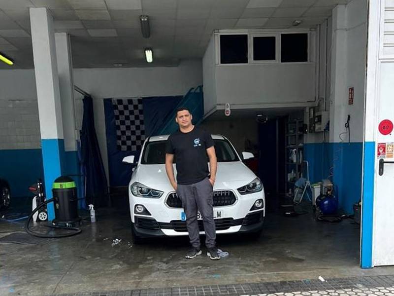 El hondureño Luis Antonio Chávez vive desde hace siete años en España.