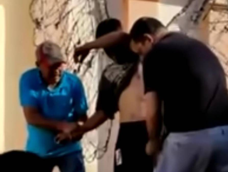 Ladrón linchado por pobladores en Trinidad, Santa Bárbara. 