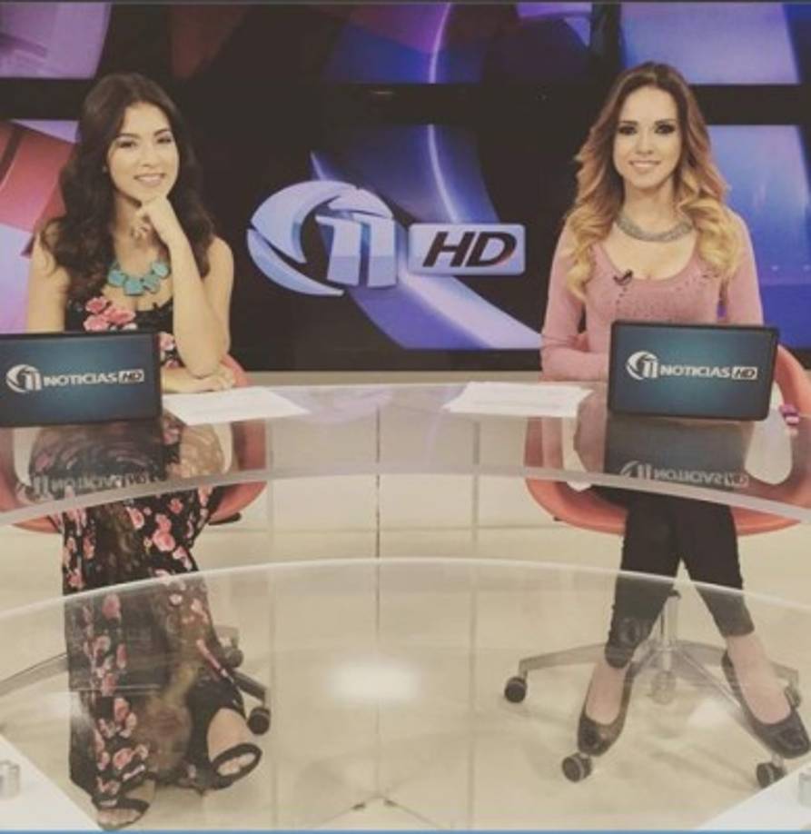 Yaritza engalanaba la pantalla chica hondureña de lunes a viernes a medio día presentando un informativo.