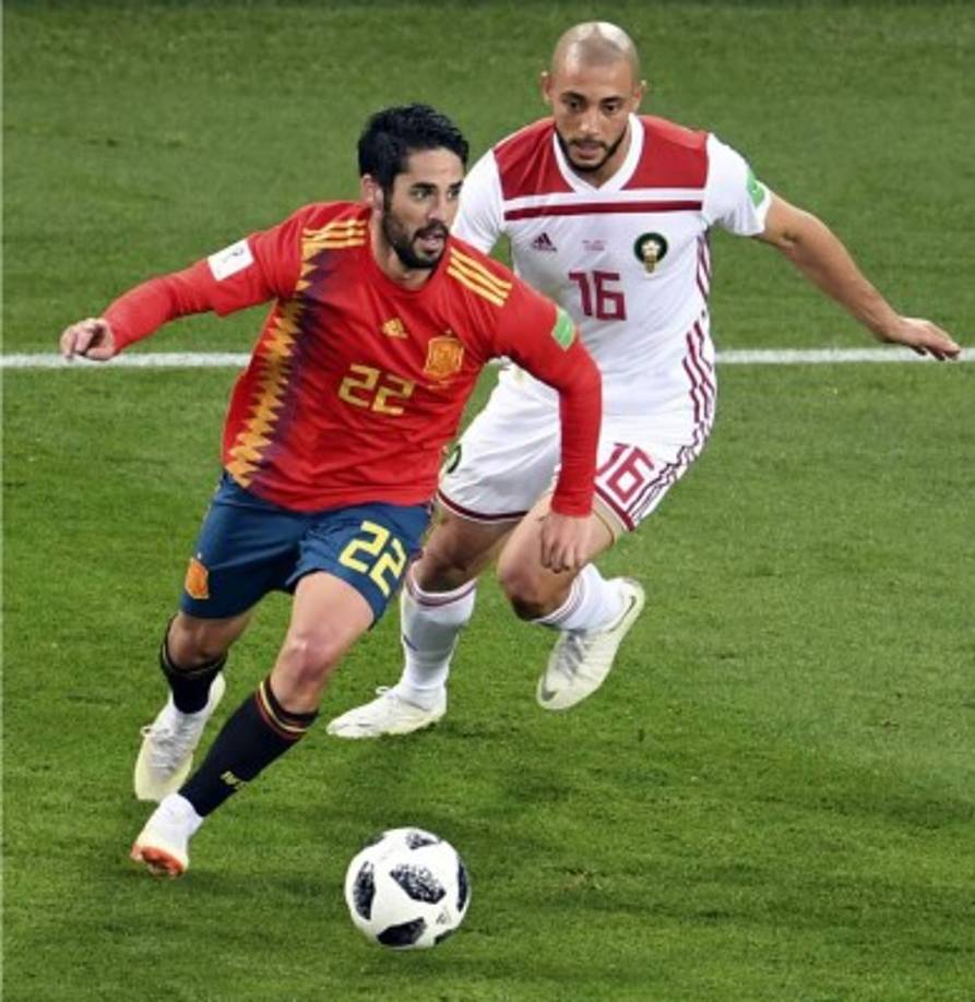 Mediocampista Isco Alarcón (España). Foto AFP