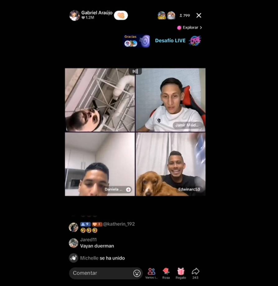 Edwin Rodríguez, Jamil Maldonado, Carlos Pineda y el brasileño Gabriel Araújo interactuaron con la gente y respondieron todo lo que les preguntan.