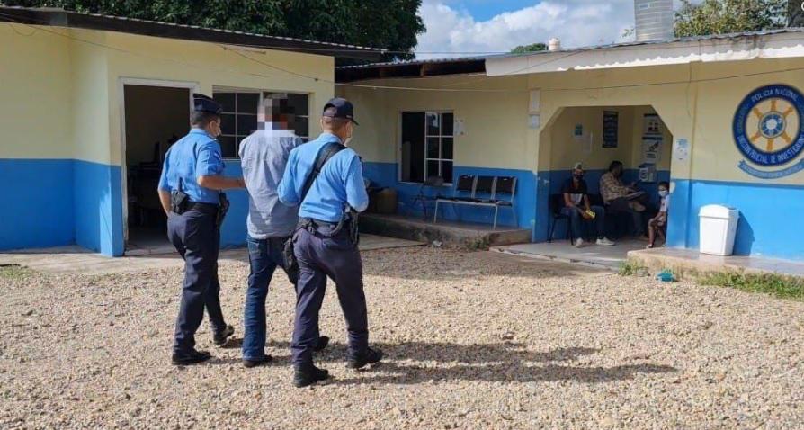 El detenido es residente de la aldea Plan de Turcio del municipio de Juticalpa.