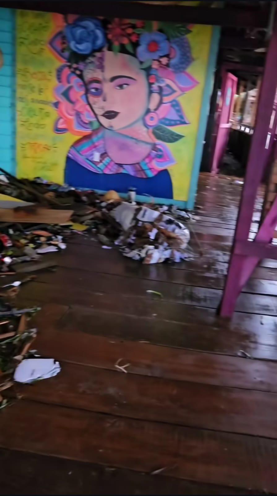 Gustavo Vallecillo sufre las consecuencias de la tormenta Sara