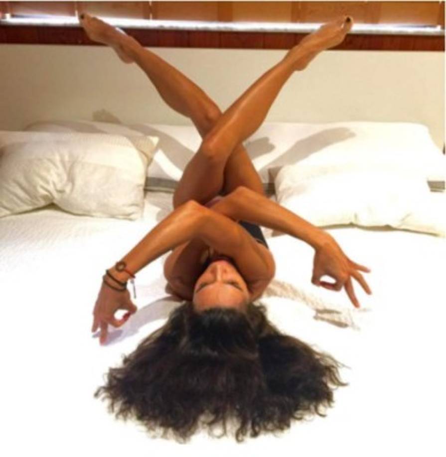 La bella tía de Maluma también le dedica sus fotos a los ejercicios de concentración, relajación y meditación.