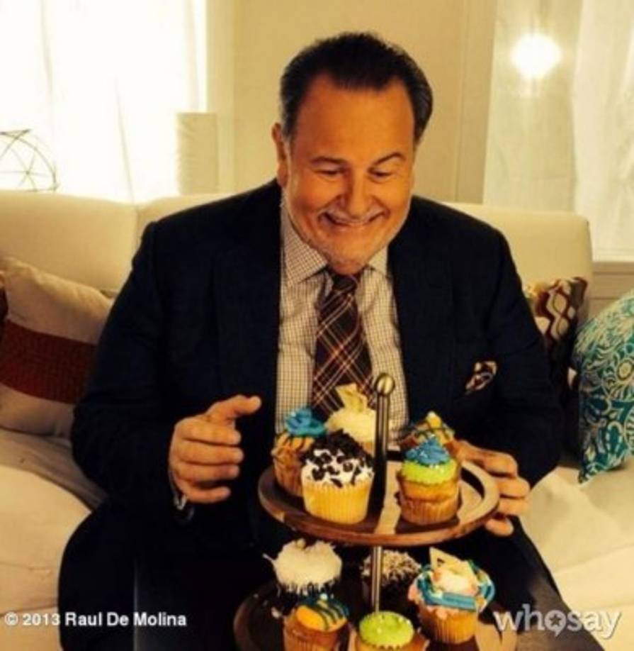 Los postres son una tentación permanente para Raúl de Molina. Luchar contra la obesidad es la meta en su vida.