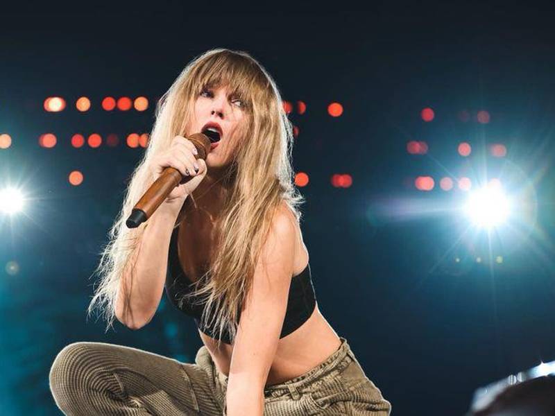 La cantante Taylor Swift.