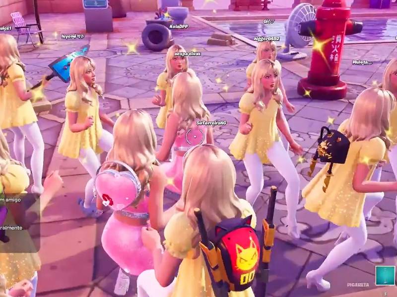 Muchos jugadores han optado por reunirse y bailar en lugar de competir dentro del juego.