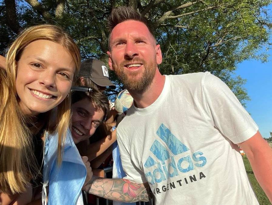 La felicidad de la gente de Rosario con Messi.