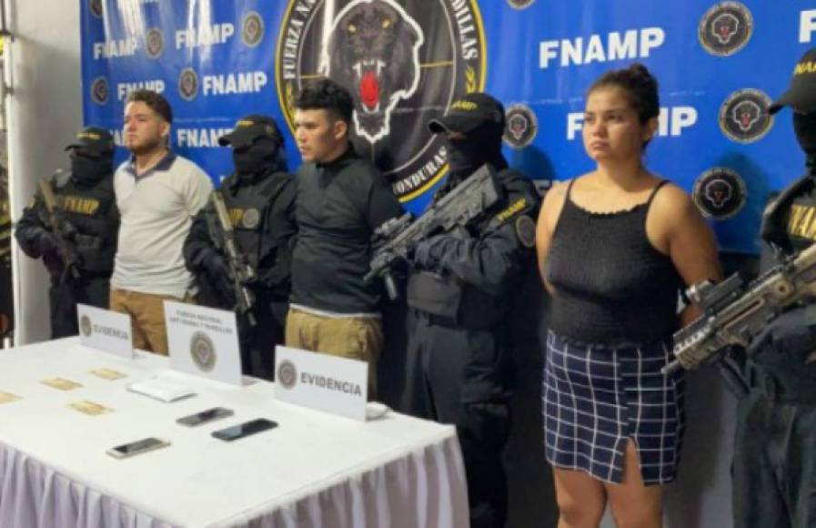 'La Ángela', era amenazaba a muerte a los comerciantes en el sector Satélite de San Pedro Sula, Cortés, según las investigaciones de la FNAMP.