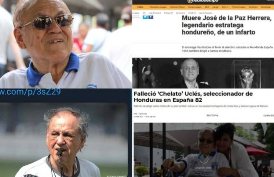 La muerte de Chelato Uclés ha golpeado al fútbol de Honduras y a nivel mundial la noticia de su fallecimiento no ha pasado desapercibido.