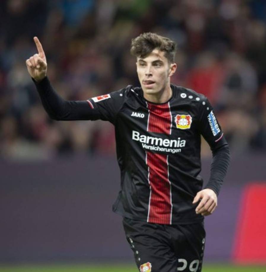 Kai Havertz: valor de mercado de 65 millones de euros. Otra de las revelaciones de la Bundesliga. Nacido en 1999, ya se ha consolidado como indiscutible en el Bayer Leverkusen y, cómo no, el Bayern Múnich le ha apuntado en la sección de futuribles. Polivalente, puede jugar como mediapunta, interior derecho y medio centro y ha logrado celebrar diez tantos en lo que va de torneo doméstico. Acumula siete asistencias, contando también la Europa League, donde ha marcado tres goles en seis partidos. Toda una realidad en Alemania: es el jugador más joven en alcanzar los cincuenta partidos en Liga.