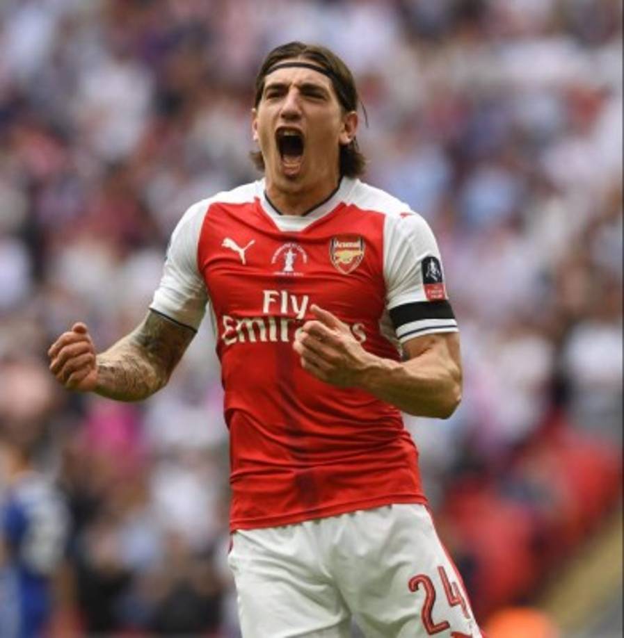 Héctor Bellerín, lateral derecho del Arsenal de Inglaterra.