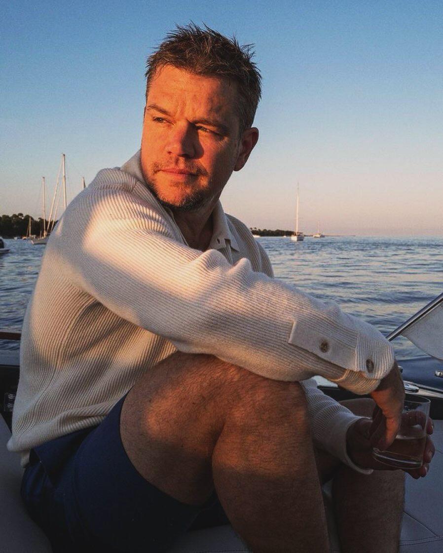 Antes y después de Matt Damon tras actuar en La Odisea