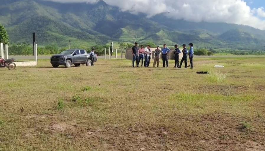 Escena donde fue encontrado muerto el exagente de la DPI, Henry Madrid.