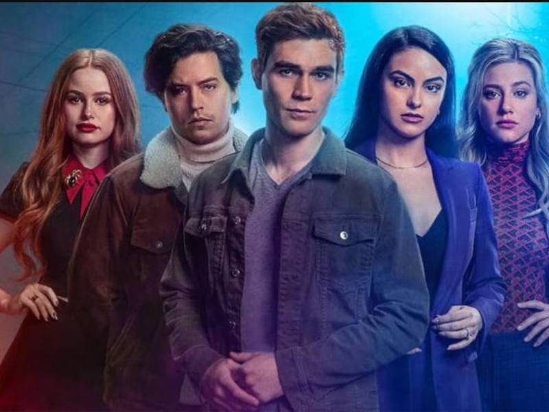 Las estrellas de la serie “Riverdale”.
