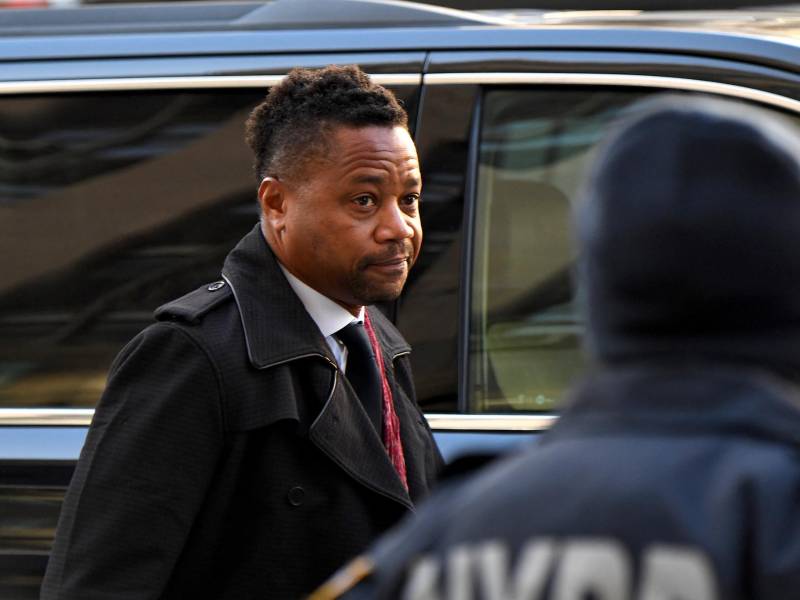 El actor estadounidense, y ganador de un premio de la Academia de Hollywood, Cuba Gooding Jr.