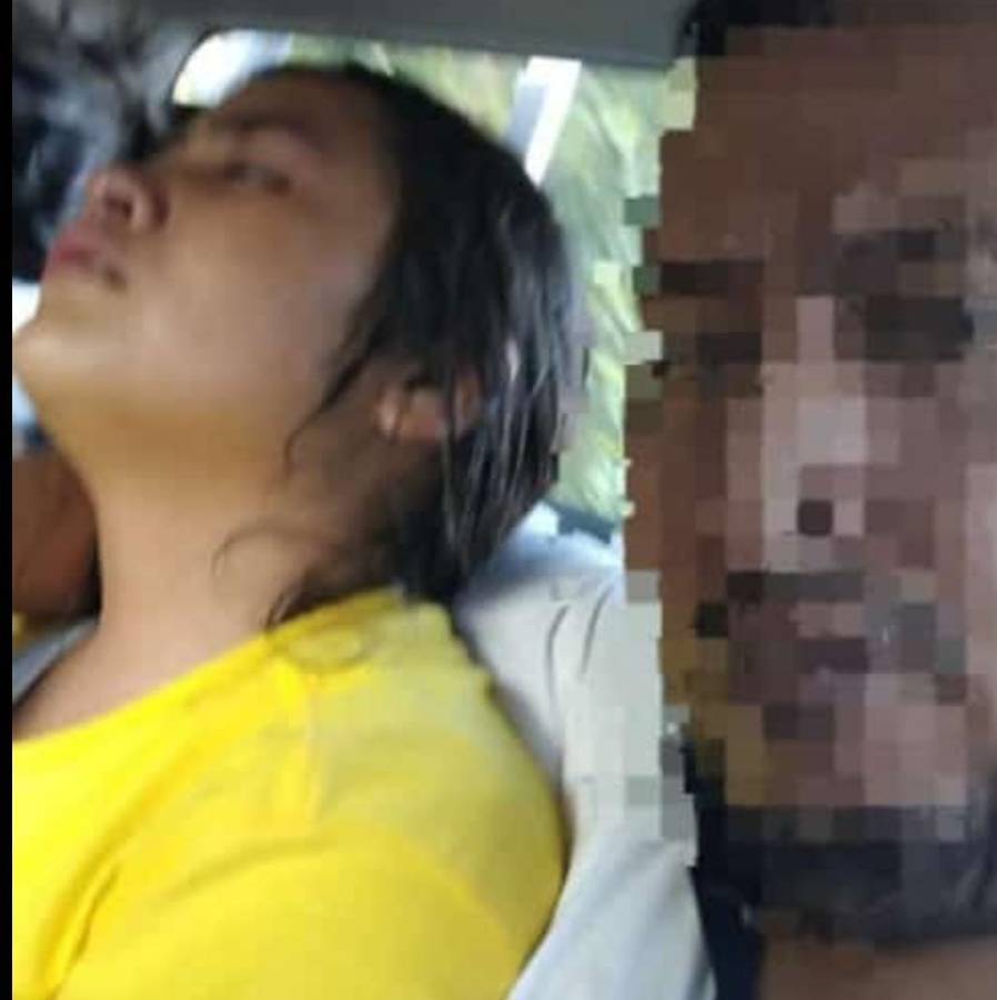 Angie Nicolle Fúnez fue llevada al hospital de Tocoa.