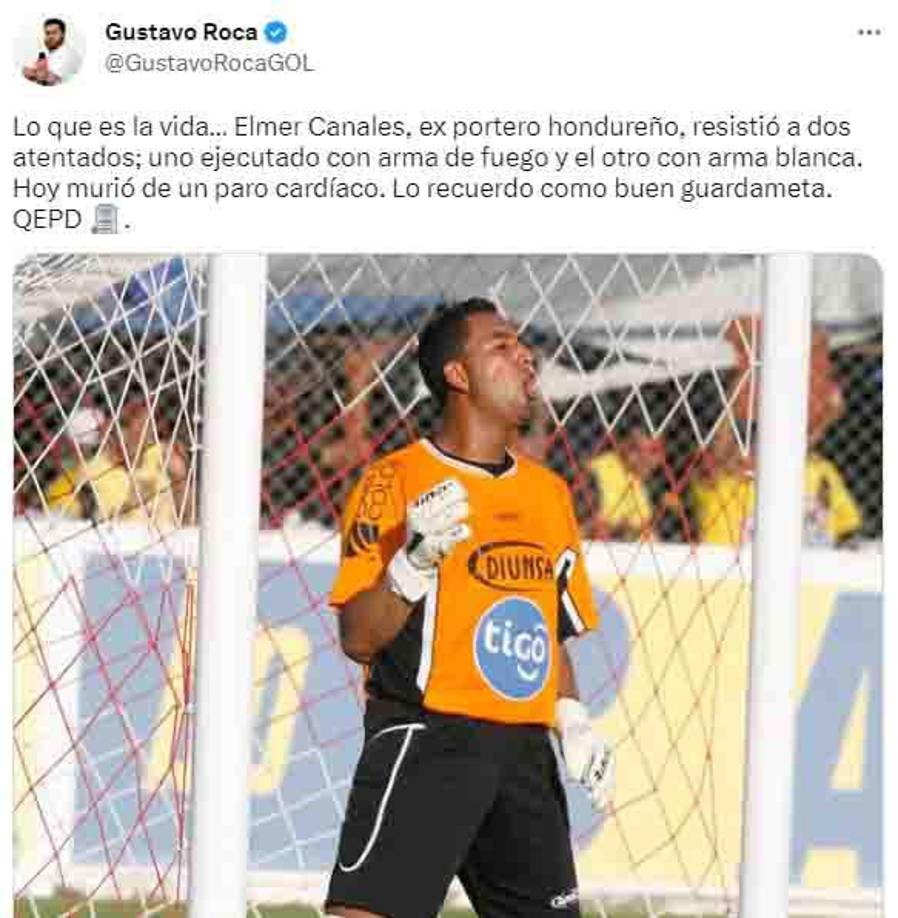 El periodista Gustavo Roca de Diario Diez dejó este mensaje.