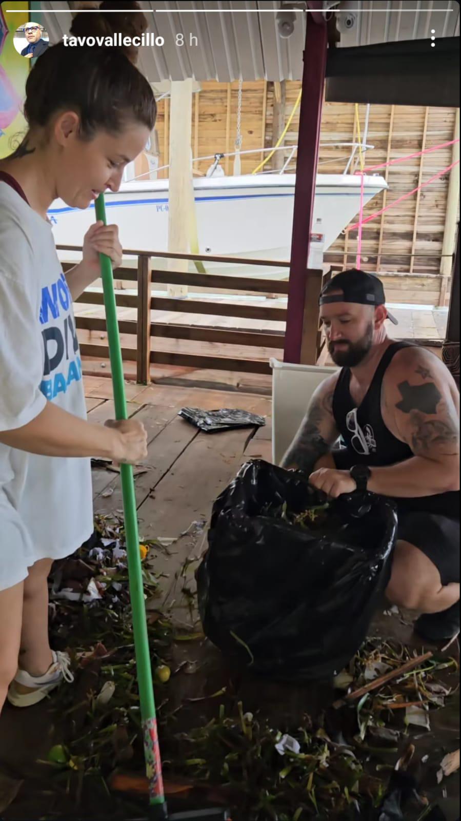 Gustavo Vallecillo sufre las consecuencias de la tormenta Sara