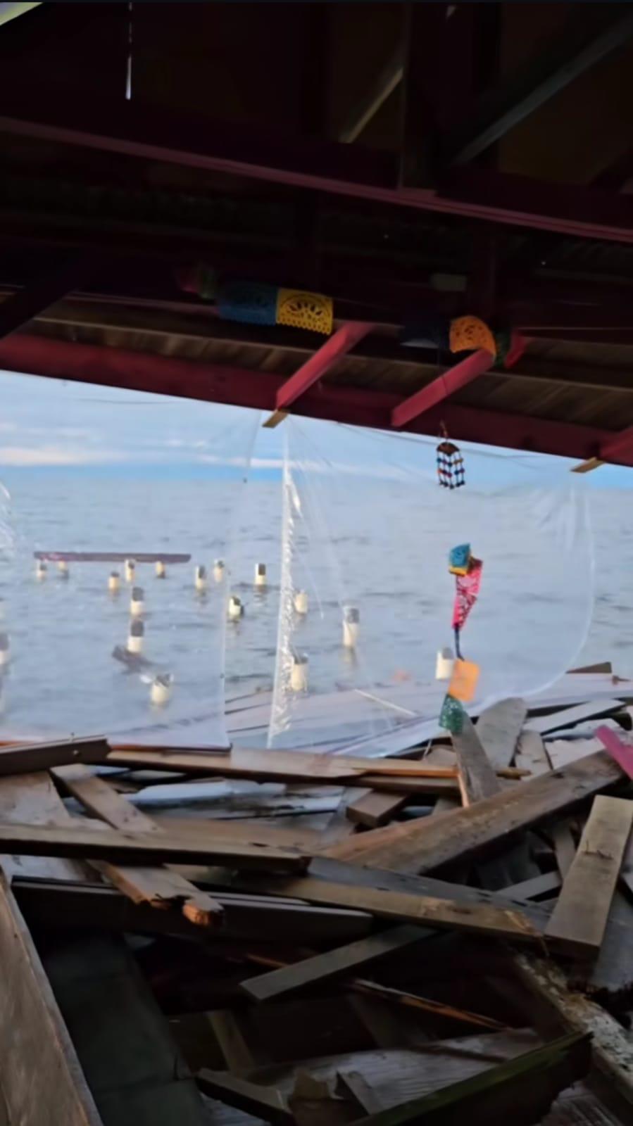 Gustavo Vallecillo sufre las consecuencias de la tormenta Sara