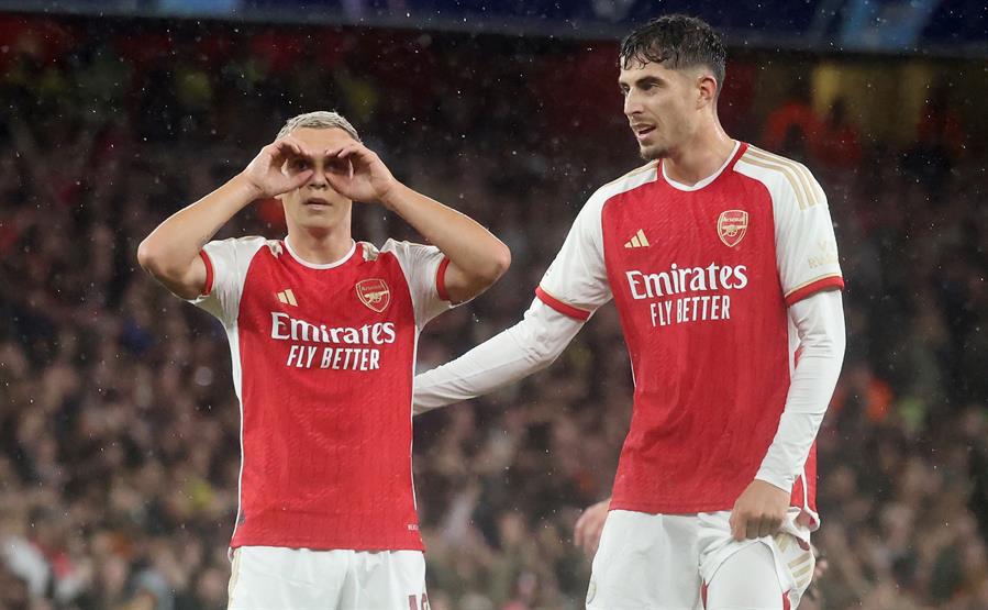 El Arsenal es parte del grupo B junto al Lens, PSV y Sevilla.