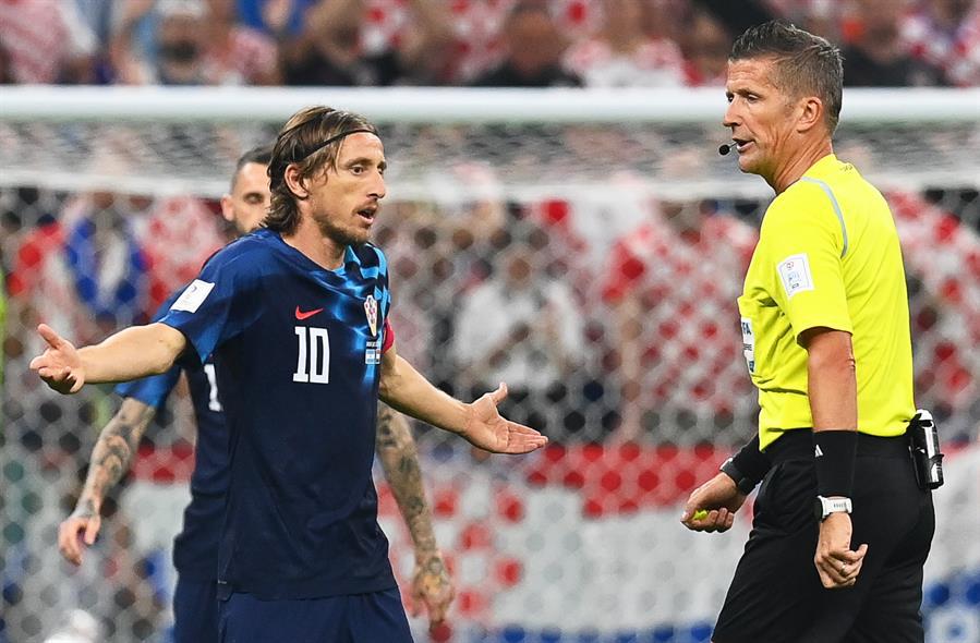 Modric atiza contra arbitraje en la semifinal ante Argentina