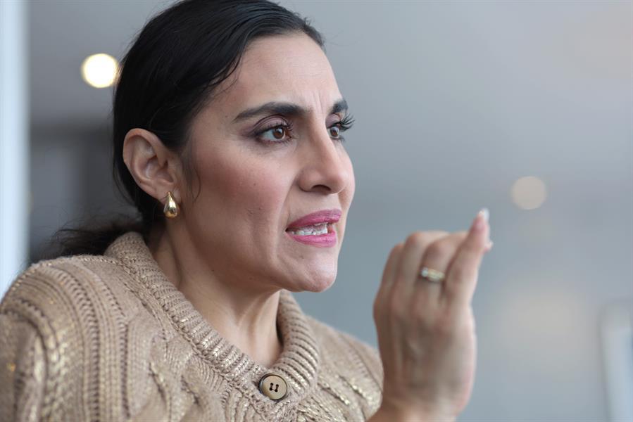 ografía de la vicepresidenta de Ecuador, Verónica Abad.