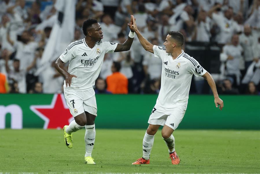 Vini baila con hat-trick y Real Madrid firma otra épica remontada en Champions