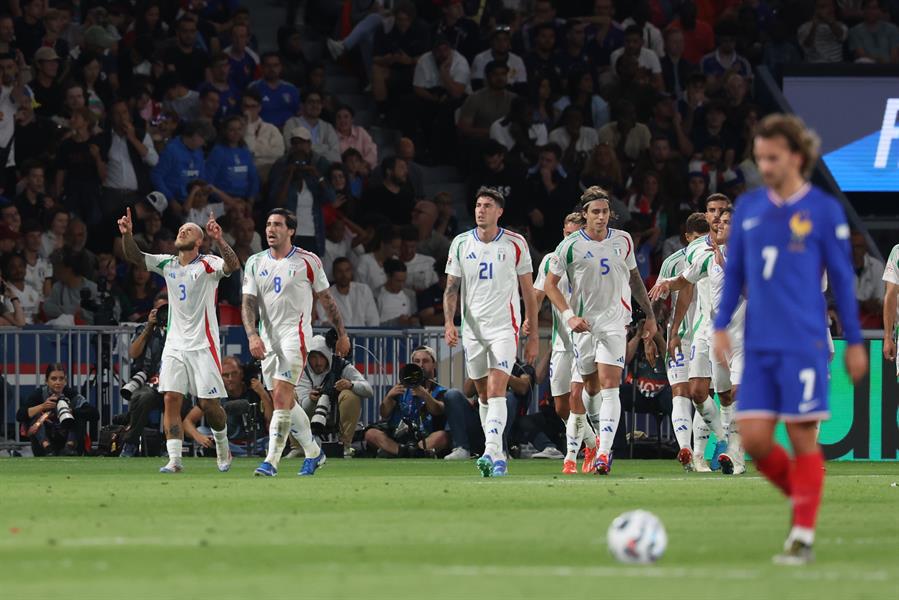 Mbappé no pudo: Francia sufre dura remontada de Italia en Nations League
