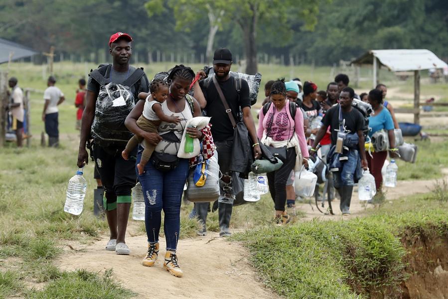 Más de 65.000 migrantes pueden estar de camino a EEUU alerta Panamá