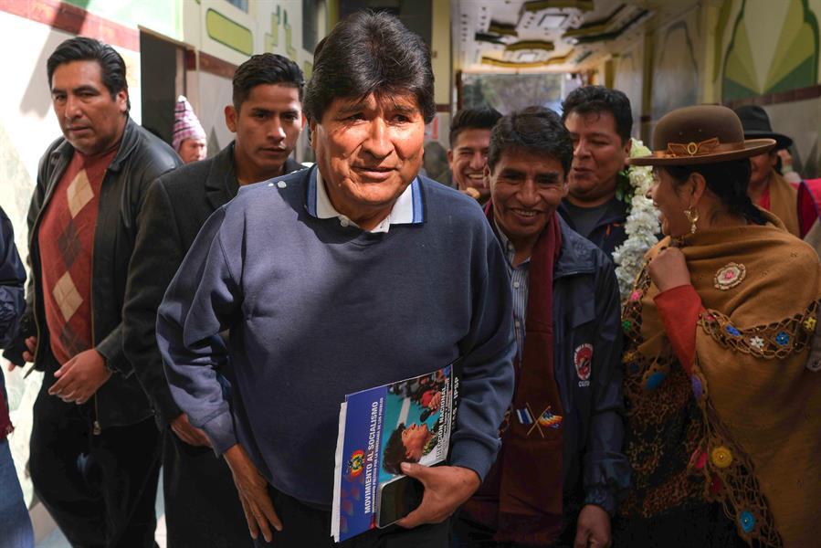 Fiscal confirma que existe una orden de captura contra Evo Morales