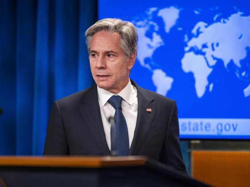 Antony Blinken, secretario de Estado de Estados Unidos.