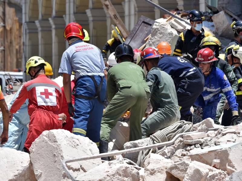 Al menos nueve personas murieron en la explosión de esta mañana en el centro de la Habana, Cuba.