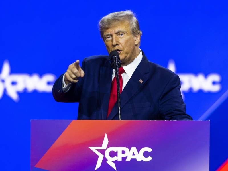 Fotografía de archivo del expresidente de EE.UU. Donald Trump.